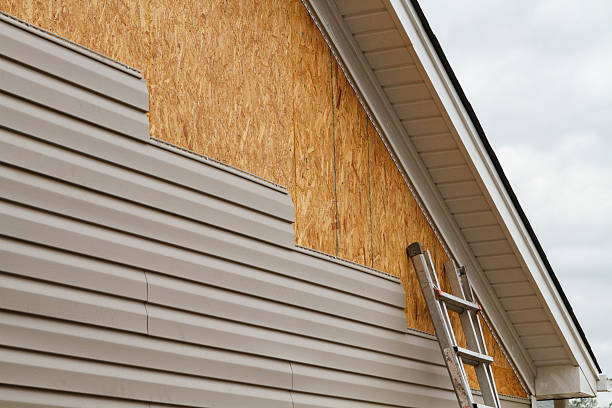 Professional Storm Damage Siding Repair technician working in Vienna, VA